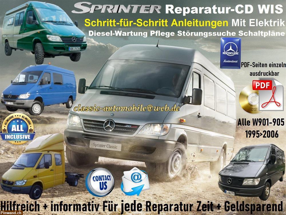 Bild 8: Mercedes Sprinter (901-905) Service PROFI-Werkstatt Reparatur CD 1998-2006
