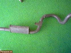 Auspuff Mittel Topf Renault 1970-1980