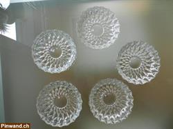 Dessertschalen Schalen Kristallglas Glas antik 3 Stk.