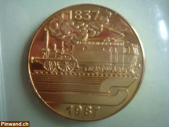 Bild 2: Münze für Fans von Eisenbahnartikeln