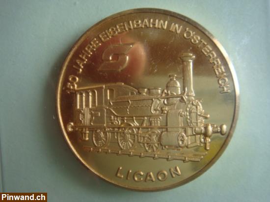 Bild 3: Münze für Fans von Eisenbahnartikeln