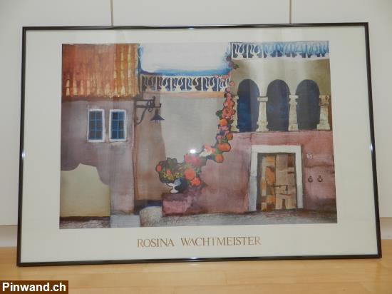 Bild 2: Wachtmeister Rosina Bild Kunstdruck Dorf in Italien Rahmen