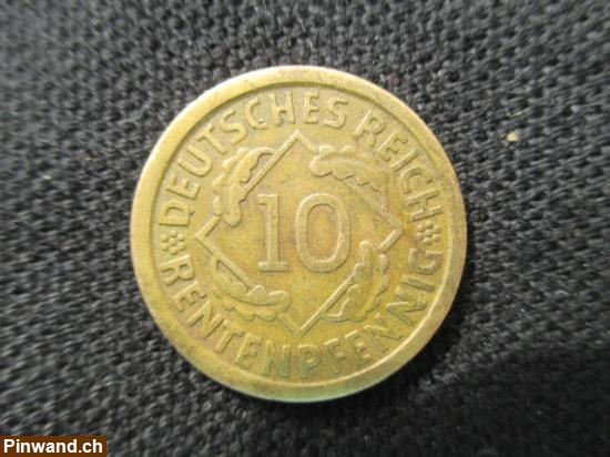 Bild 1: 10 Rentenpfennig 1924 F
