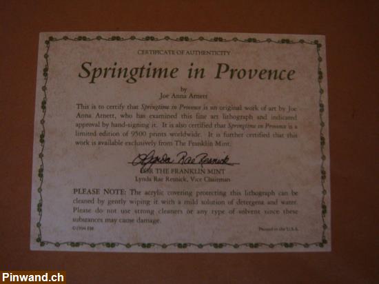 Bild 4: Spingtime in Provence by Joe Anna Arnett