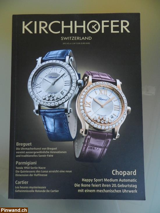 Bild 1: Kirchhofer Switzerland Uhrenkatalog 2013 Vol. 6