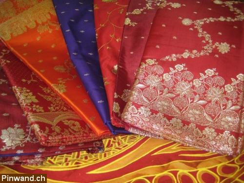 Bild 2: Indische Saris Bollywood, Saris Traditionell, Seide Saris, Saris Hochzeit...