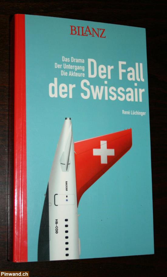 Bild 1: René Luchinger: Der Fall der Swissair