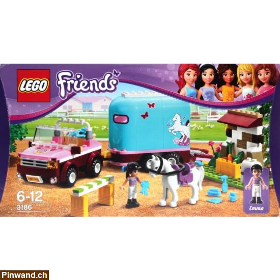 Bild 1: LEGO Friends 3186 - Geländewagen mit Pferdeanhänger