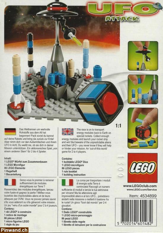 Bild 2: LEGO Spiele 3846 - UFO Attack