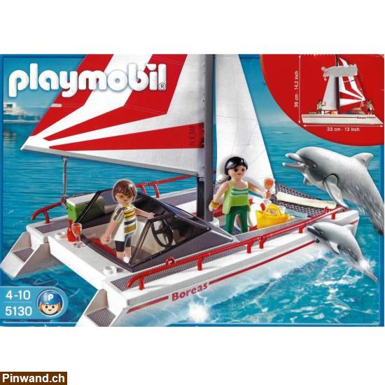 Bild 1: Playmobil - 5130 Katamaran mit Delfinen