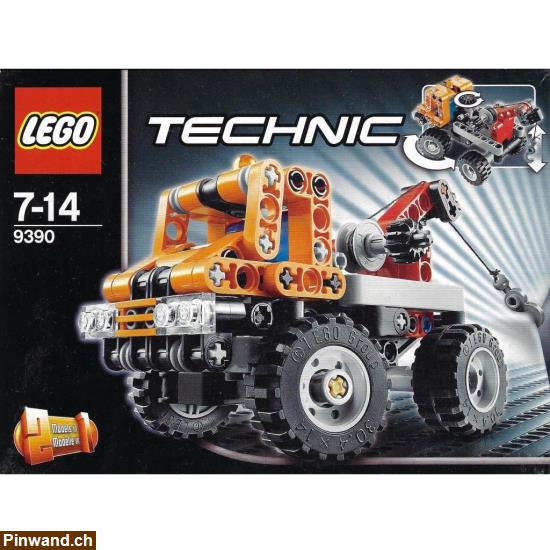 Bild 1: LEGO Technic 9390 - Mini-Abschlepptruck