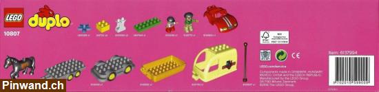 Bild 3: LEGO Duplo 10807 - Wagen mit Pferdeanhänger