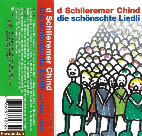 Bild 1: MC - d Schlieremer Chind - Grösste Auswahl an Kassetten