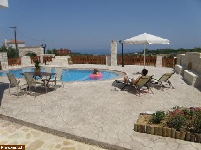 Bild 4: Kreta Ferienhaus bei Rethymnon mit 4 Schlafzimmern für 8 Gäste