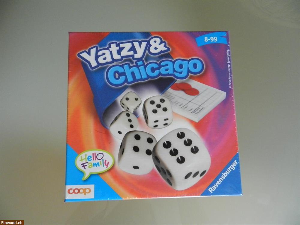 Bild 1: Yatzy & Chicago Ravensburger Mini Reisespiel Spiel 2 x