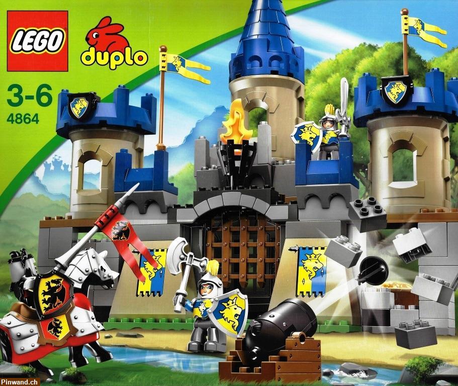 Bild 1: LEGO Duplo 4864 - Grosse Ritterburg zu verkaufen