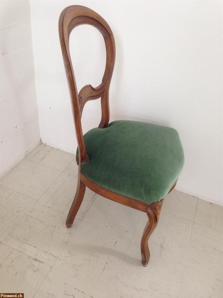 Bild 2: 4 Louis Philippe Barock Stühle zu verkaufen