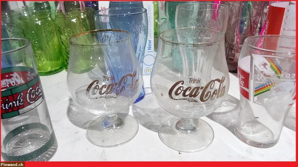 Bild 10: Div Coca Cola Gläser zu verkaufen