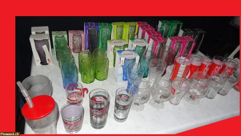 Bild 2: Div Coca Cola Gläser zu verkaufen