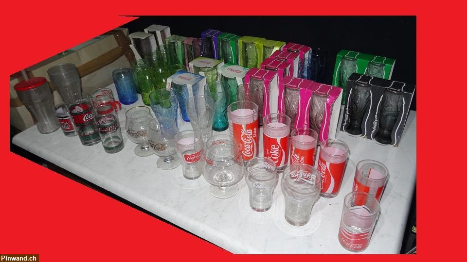Bild 4: Div Coca Cola Gläser zu verkaufen
