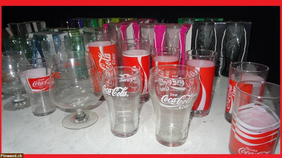 Bild 6: Div Coca Cola Gläser zu verkaufen