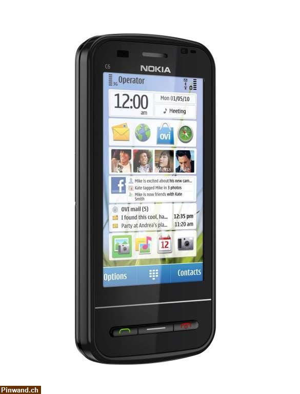 Bild 1: Nokia C6 gesucht in Schwarz oder Weiss - Neu oder neuwertig