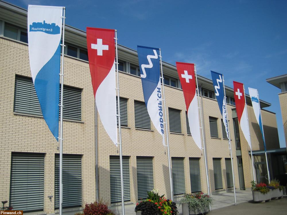 Bild 2: Flagge zeigen mit Schönwald Fahnen: Werbefahnen etc.