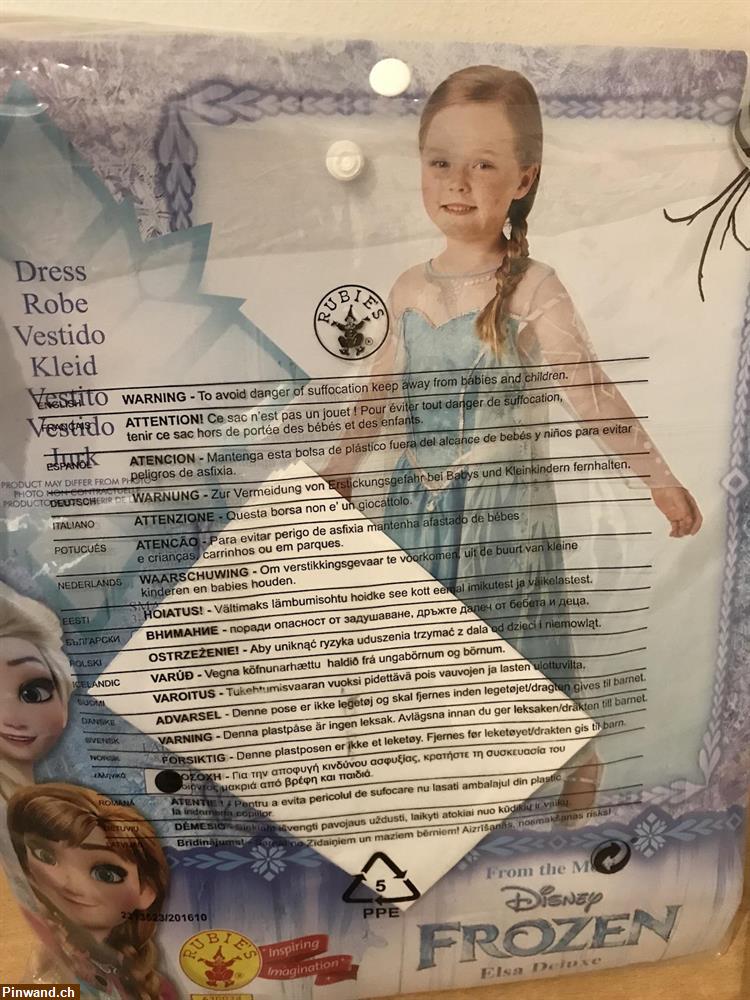 Bild 5: Anna und Elsa Kleid für 7-8Jährige zu verkaufen