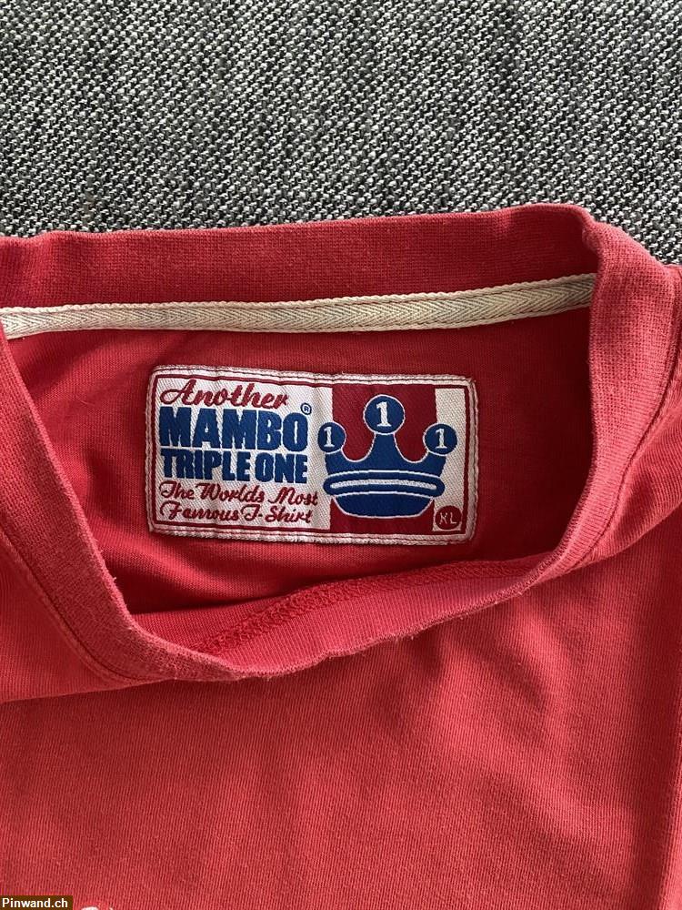 Bild 3: Herren Vintage MAMBO T-Shirt Rot Gr. XL zu verkaufen