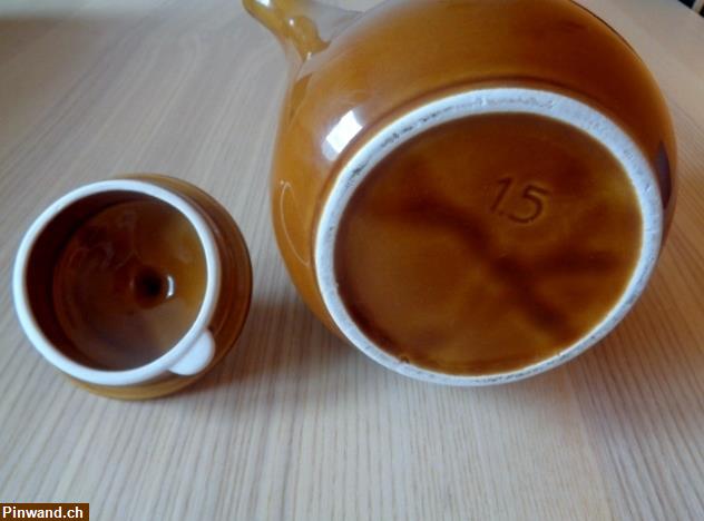 Bild 4: Rössler Porzellan Kaffee/Teekrug / 1.5l  zu verkaufen