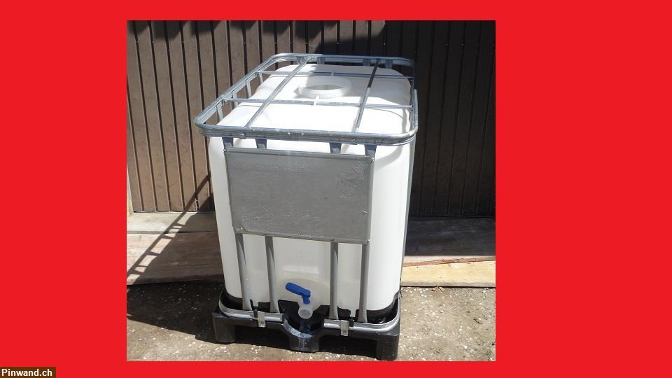 Bild 3: Wassertank 600 Liter auf Kunststoffpaletten noch 5stk