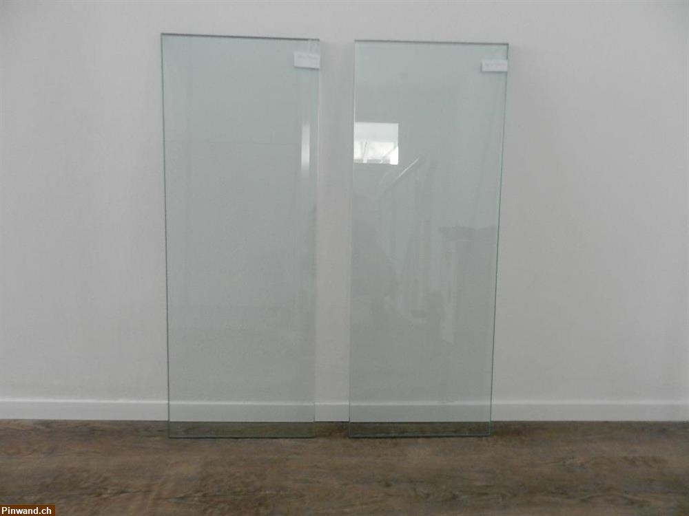 Bild 1: Glastablar 80x30 cm Glasplatten zu verkaufen