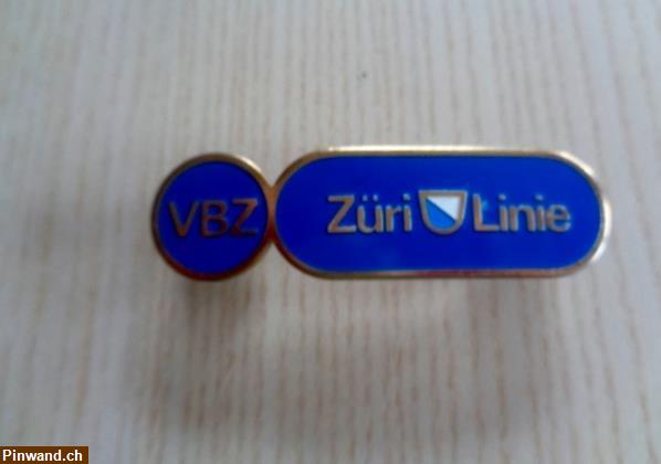 Bild 1: Altes VBZ Emblem Züri Linie aus Messing zu verkaufen