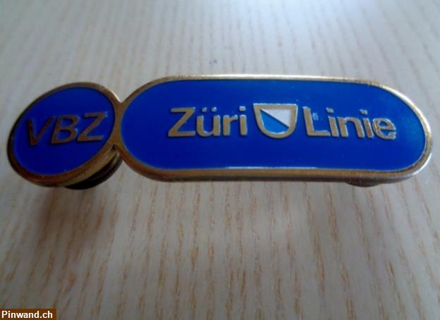 Bild 2: Altes VBZ Emblem Züri Linie aus Messing zu verkaufen