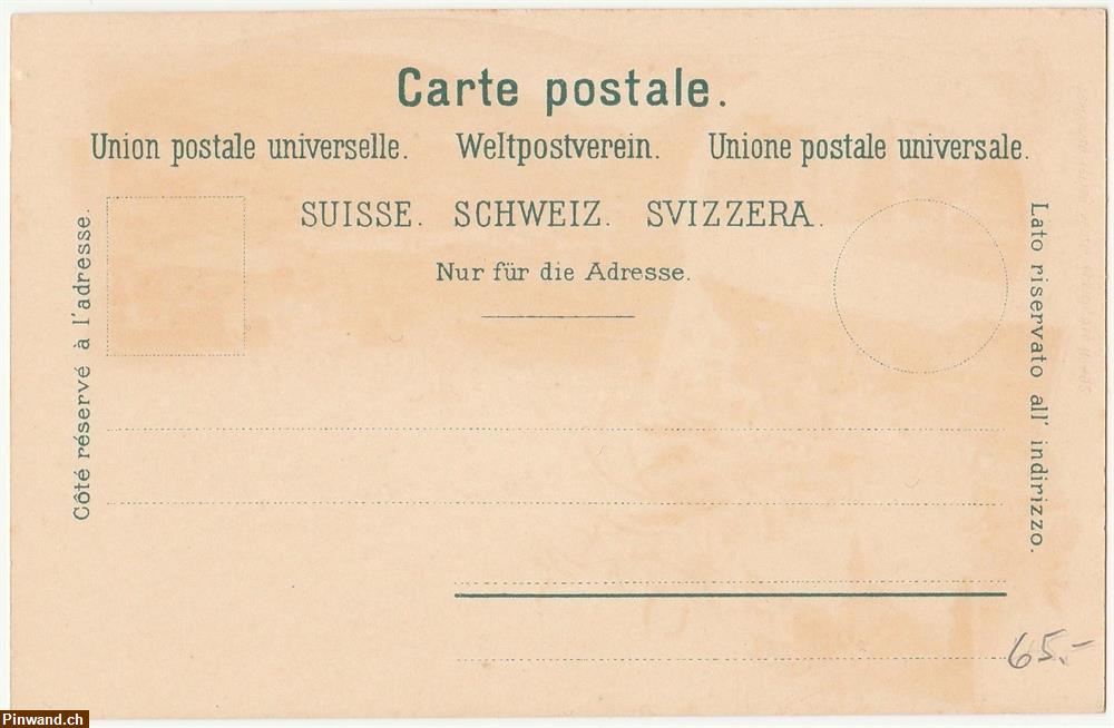 Bild 2: Alte Postkarte Gruss aus Lichtensteig