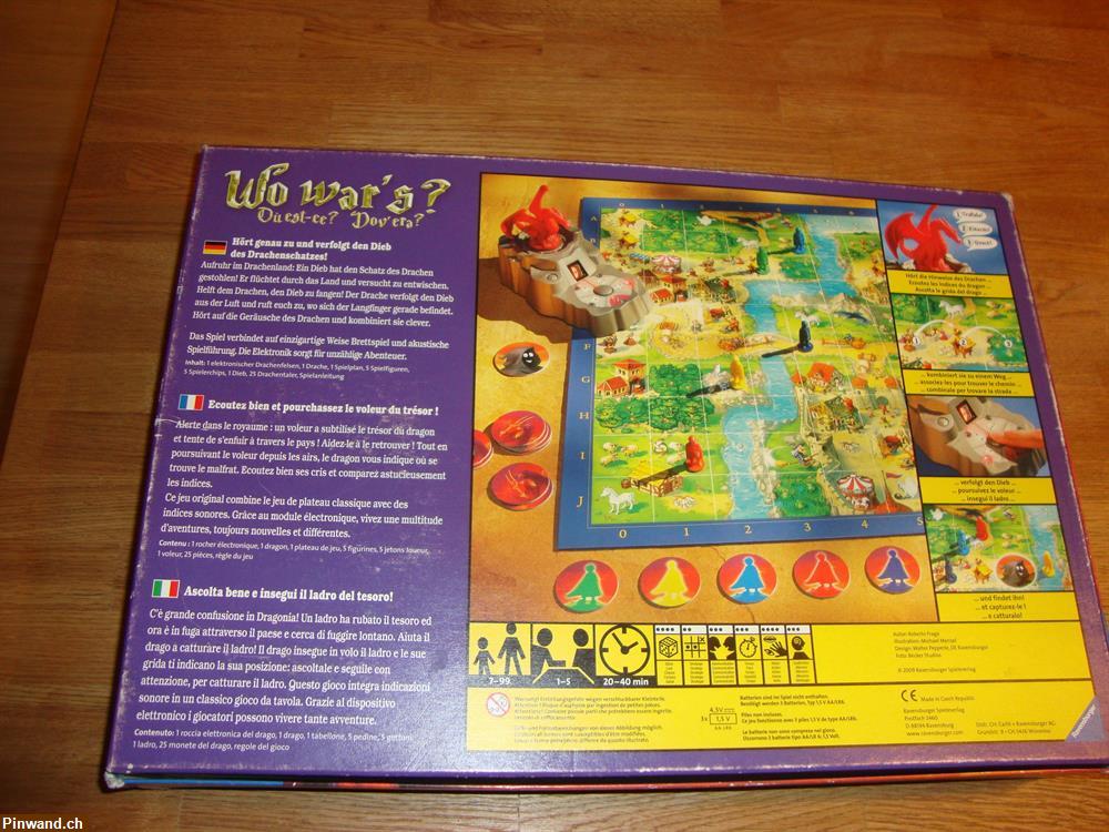 Bild 2: Elektronik Brettspiel Spiel Wo war's zu verkaufen