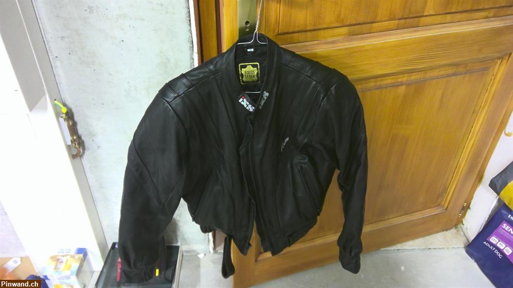 Bild 1: Motorradjacke Leder Marke ixs Gr.44 zu verkaufen