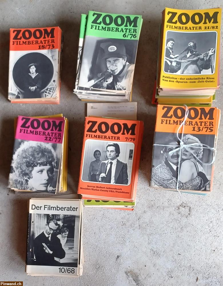Bild 1: Filmzeitschriften Zoom Filmberater 1969 bi 1982 zu verkaufen