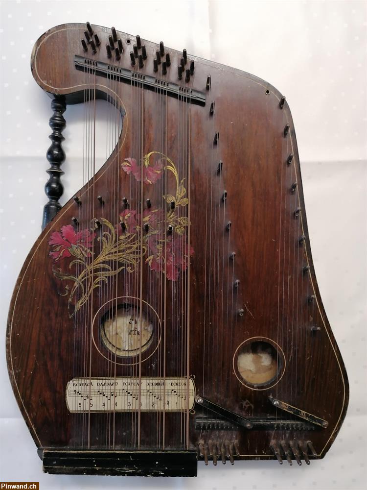 Bild 1: Violin-Harfe Zither zu verkaufen