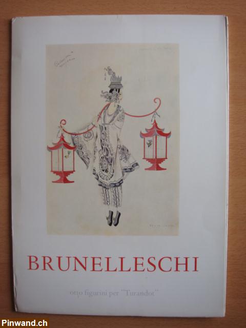 Bild 1: Umberto Brunelleschi / Kunstwerke "Turandot" in Sammelmappe