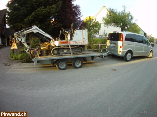 Bild 3: Bagger zu vermieten
