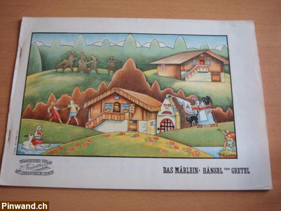 Bild 1: Modellbogen / Das Märlein: Hänsel und Gretel