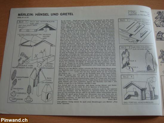 Bild 2: Modellbogen / Das Märlein: Hänsel und Gretel