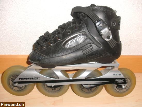 Bild 2: Kinder Speed Inline Pro mit Powerslide Frame Profi Skate