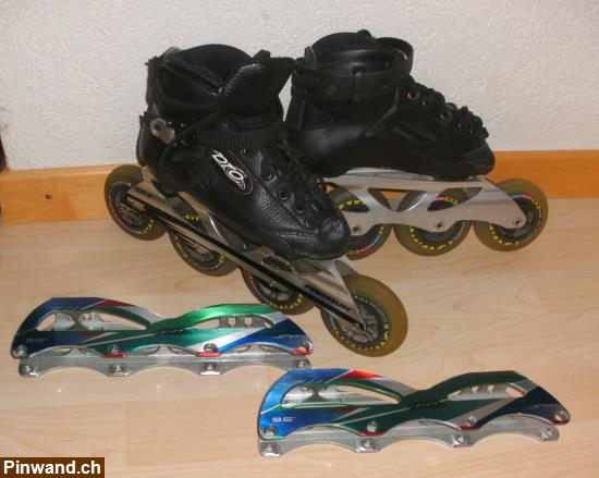 Bild 3: Kinder Speed Inline Pro mit Powerslide Frame Profi Skate