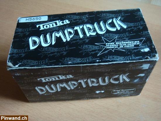 Bild 1: Dumptruck Bleimodellauto von Tonka