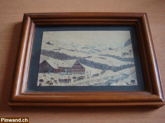 Bild 1: Albert Manser Appenzeller - Winterlandschaft