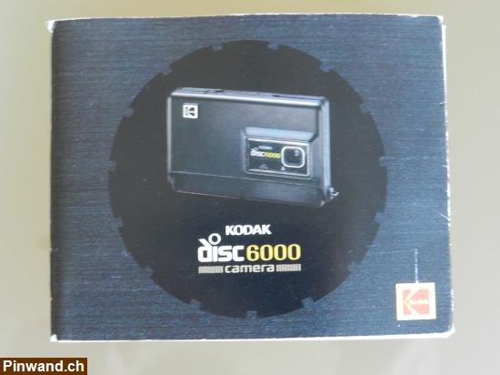 Bild 1: Bedienungsanleitung Kodak Disc 6000 Fotokamera Fotoapparat