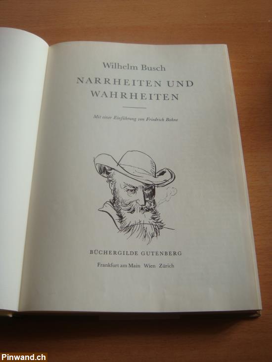 Bild 2: Narrheiten und Wahrheiten von Wilhelm Busch