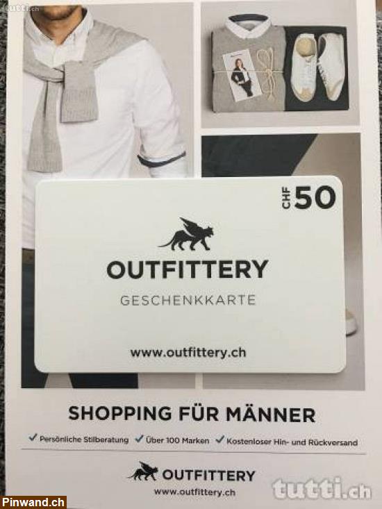 Bild 1: Fr 50 Geschenkkarte von Outfittery zu verkaufen